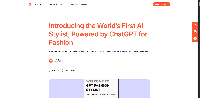 AI Stylist powered by ChatGPT for Fashion